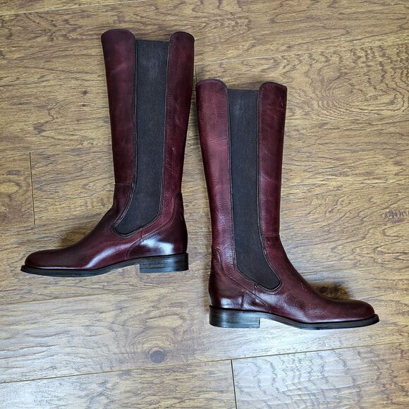 Wolverine 1000 Mile Heritage Darcy Women's Boots Cherry Red Leather Size 5.5B - Picture 4 of 14